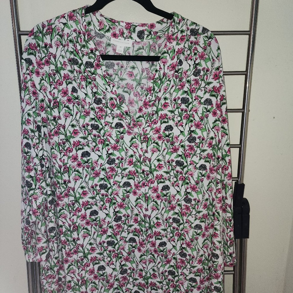 Charter Club Long Sleeve Blouse - Size 3x